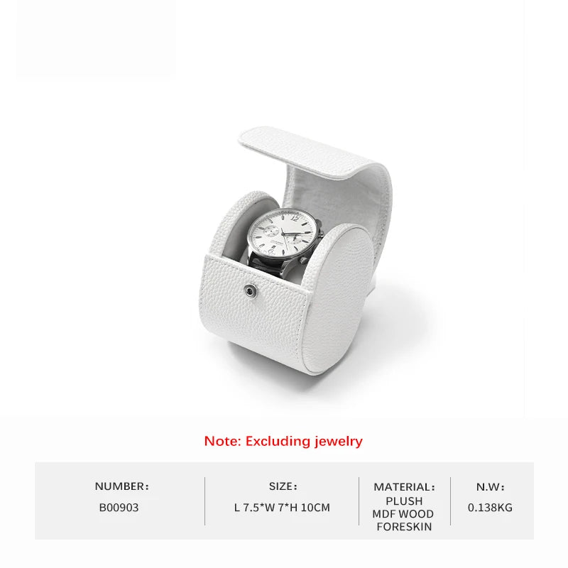 Étui Montre Cuir Voyage Homme