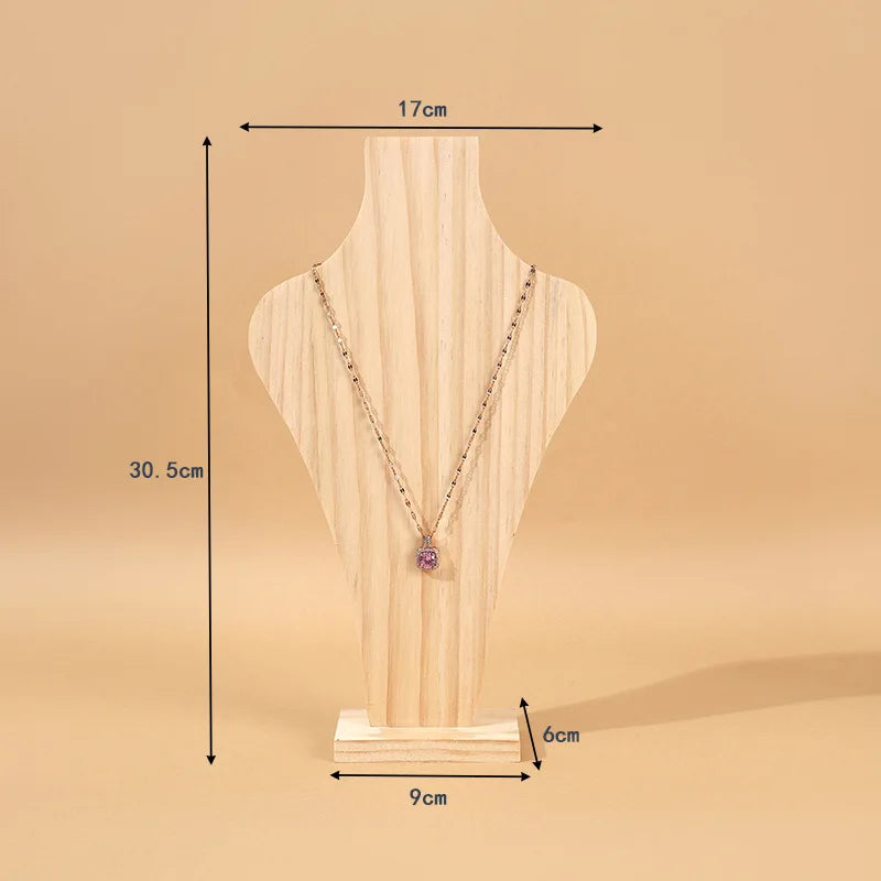 Porte Collier Bois Vase Suspendu Créatif