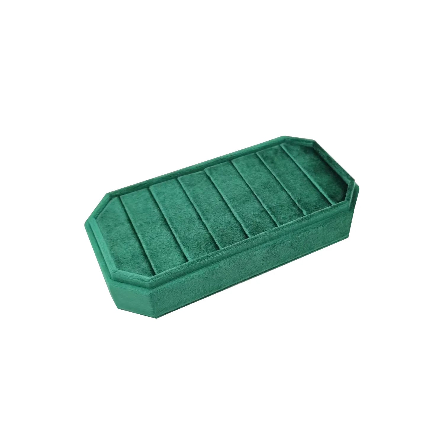 Boîte Bijoux Plateau Velours Couvercle Cadeau