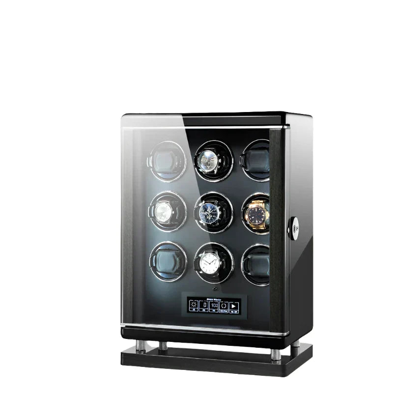 Armoire Remontoir Métal Diplomate Biométrique 24 Montres