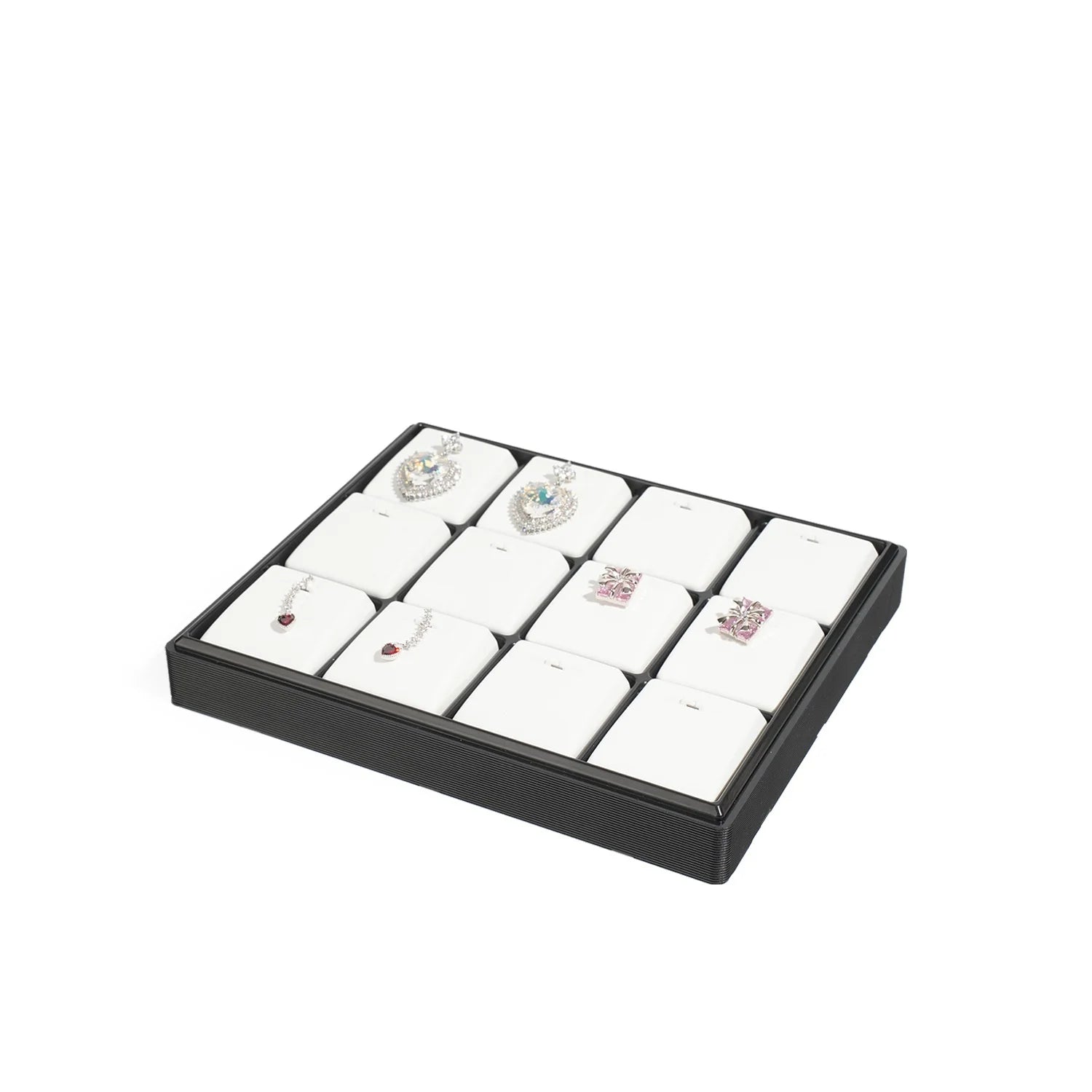 Plateau Acrylique Anneau Boucle Oreille Pendentif Rangement