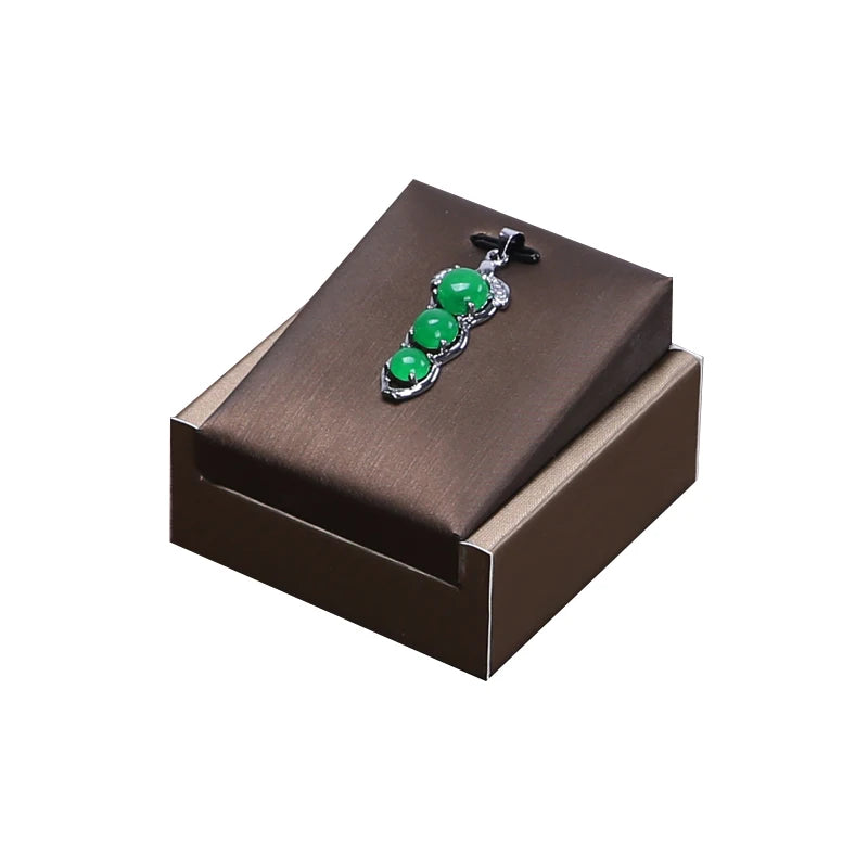 Présentoir Cuir PU Collier Bague Bracelet Pendentif Vitrine