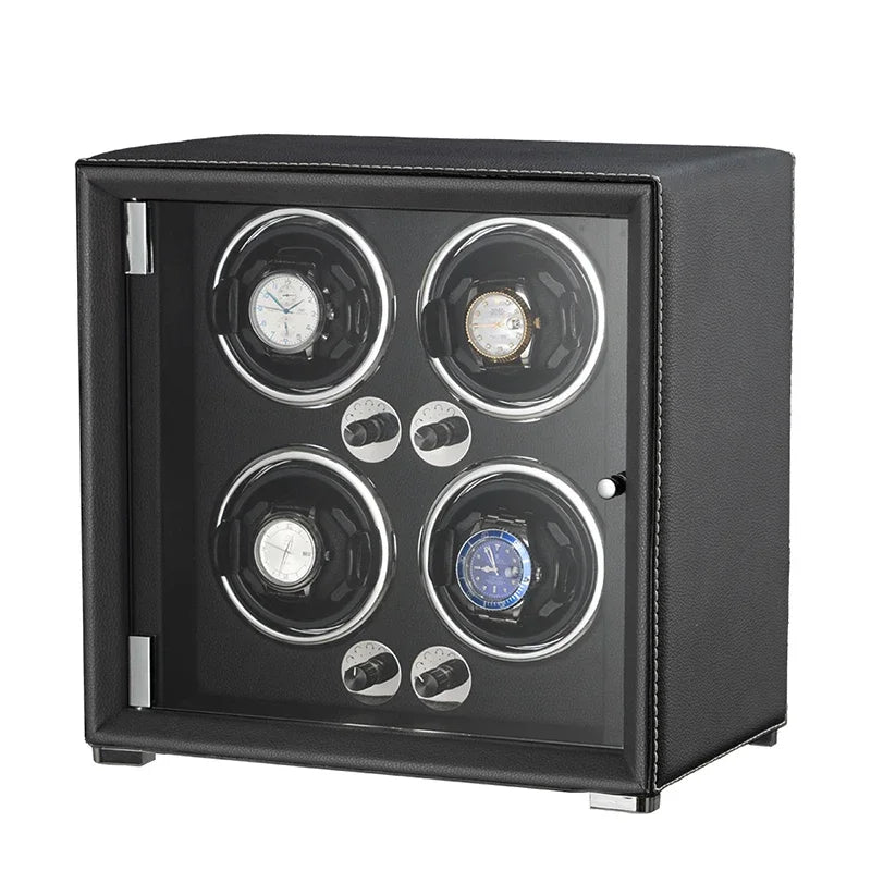 Coffre Fort Montre Cuir Remontoir Multi Emplacements