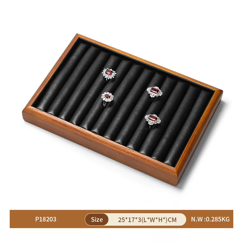 Boîte Bijoux Bois Multi-Compartiments Modulaire