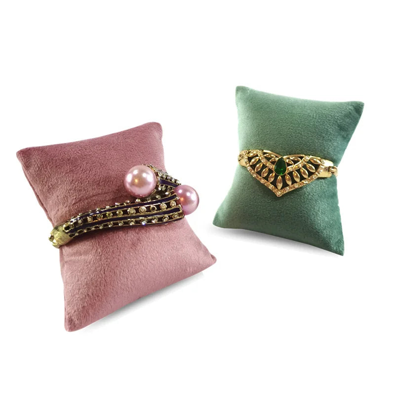 Coussin Velours Montre Bracelet Cheville Chaîne