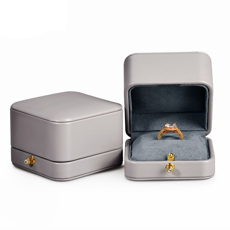 Boîte Bijoux Velours Collier Compact Voyage