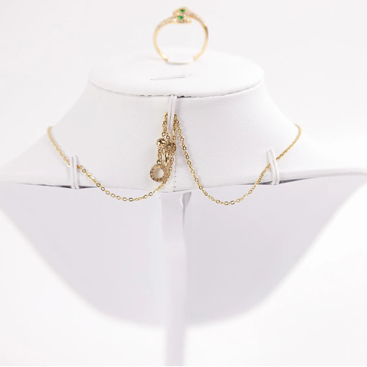Buste Bijoux Cuir Présentation Vue 6