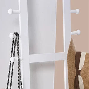 Armoire à Bijoux Bois Miroir LED