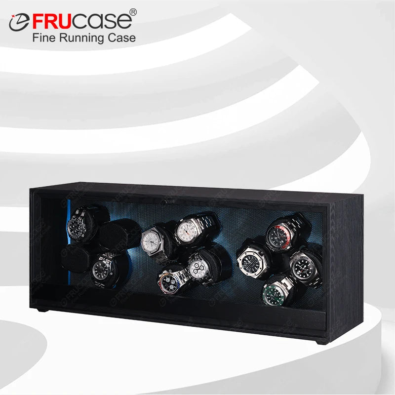 Remontoir Montre Bois 5 Modes Programmables
