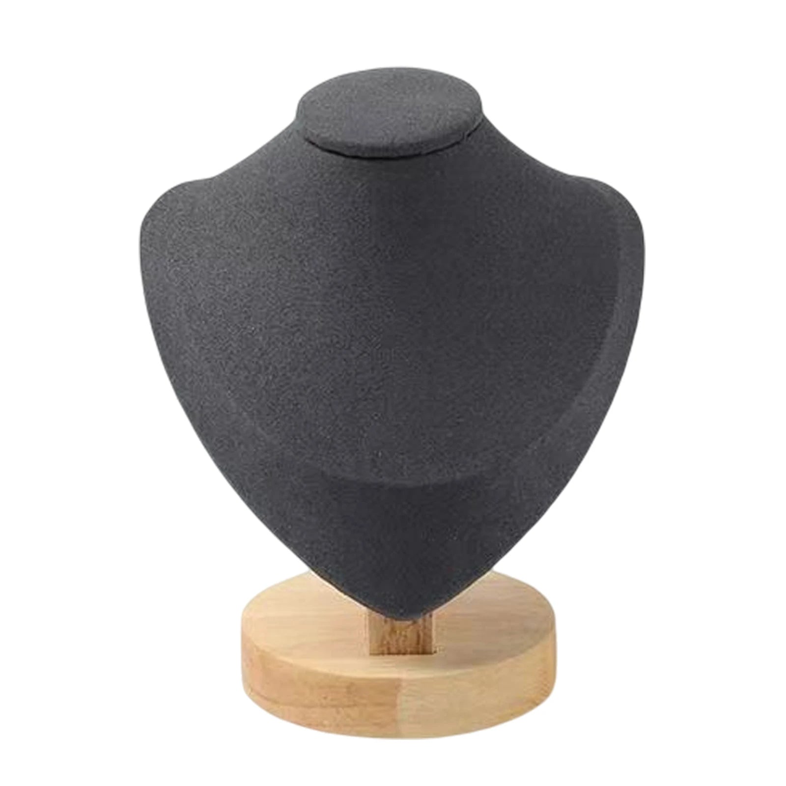 Buste Collier Velours Élégant Vitrine Bijoux