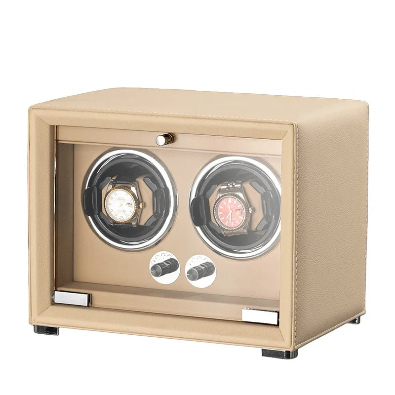 Coffre Fort Montre Cuir Remontoir Multi Emplacements