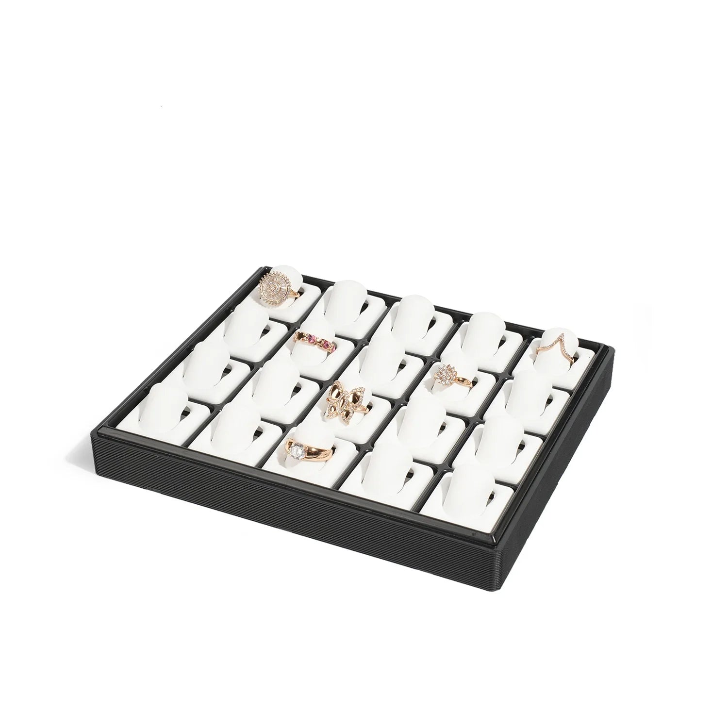 Plateau Acrylique Anneau Boucle Oreille Pendentif Rangement
