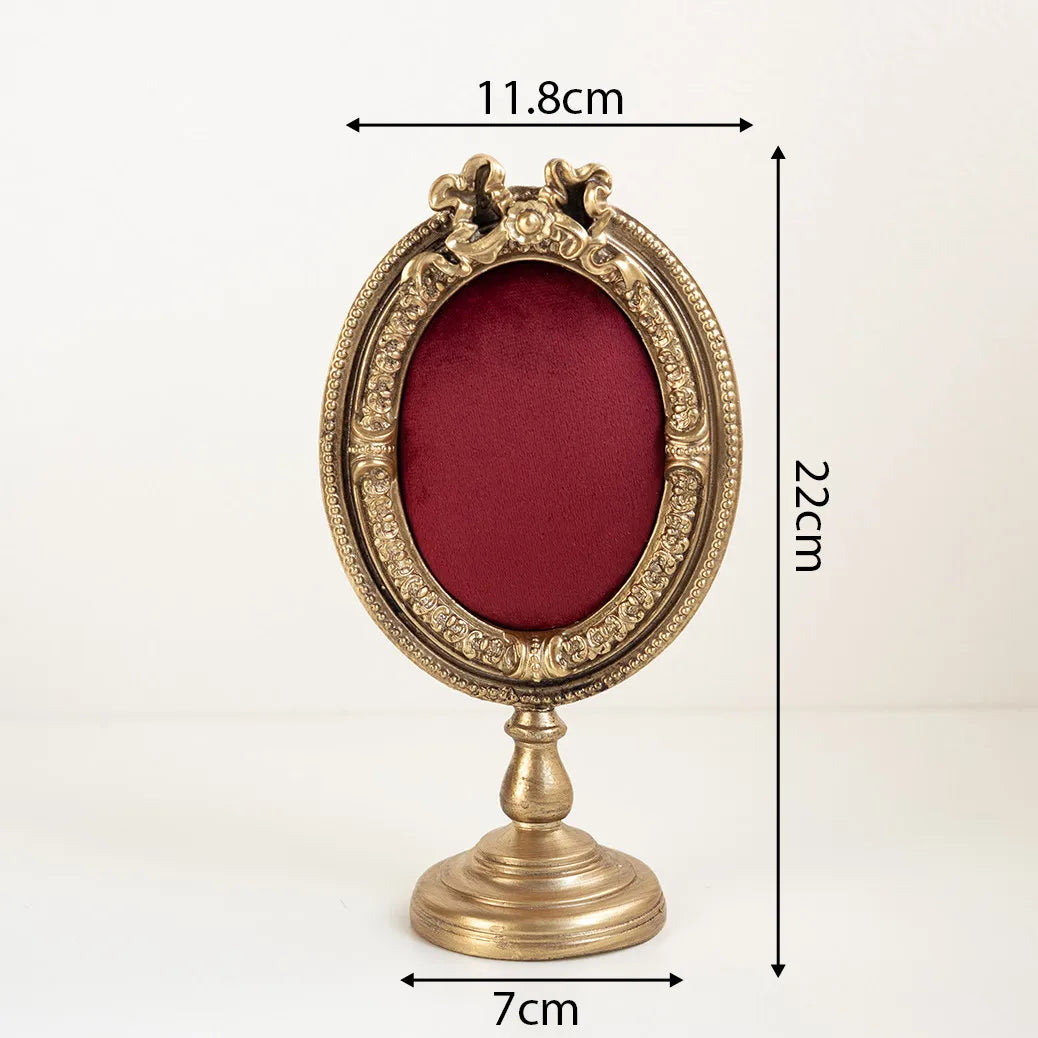 Présentoir Bijoux Métal Cadre Vintage Vitrine