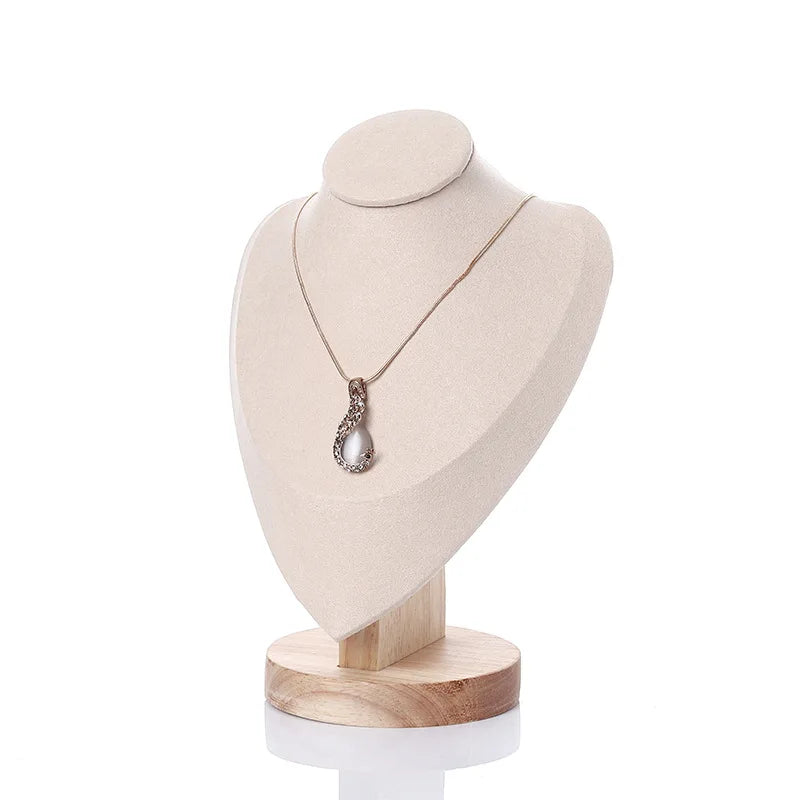 Buste Collier Velours Bambou Spectacle