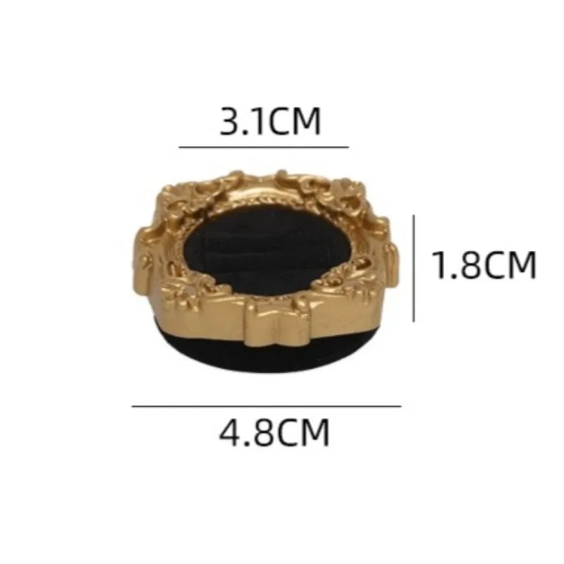 Présentoir Bijoux Rétro Bois Plateau Anneau