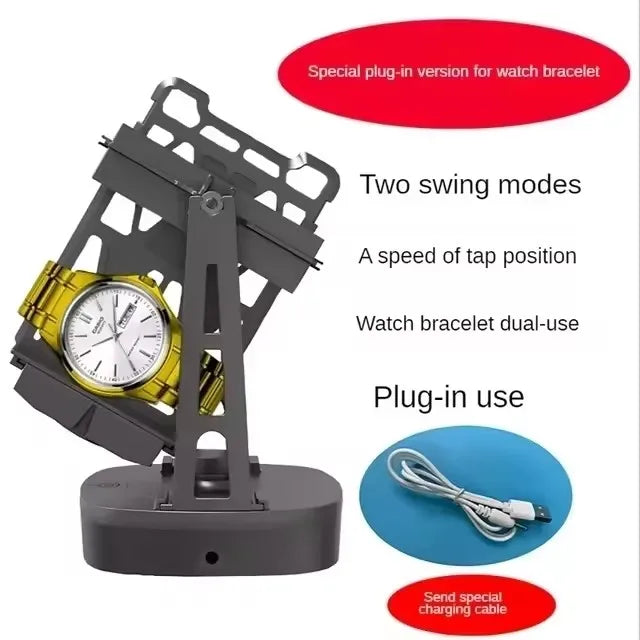 Remontoir Montre Métal Rotatif Simple Double