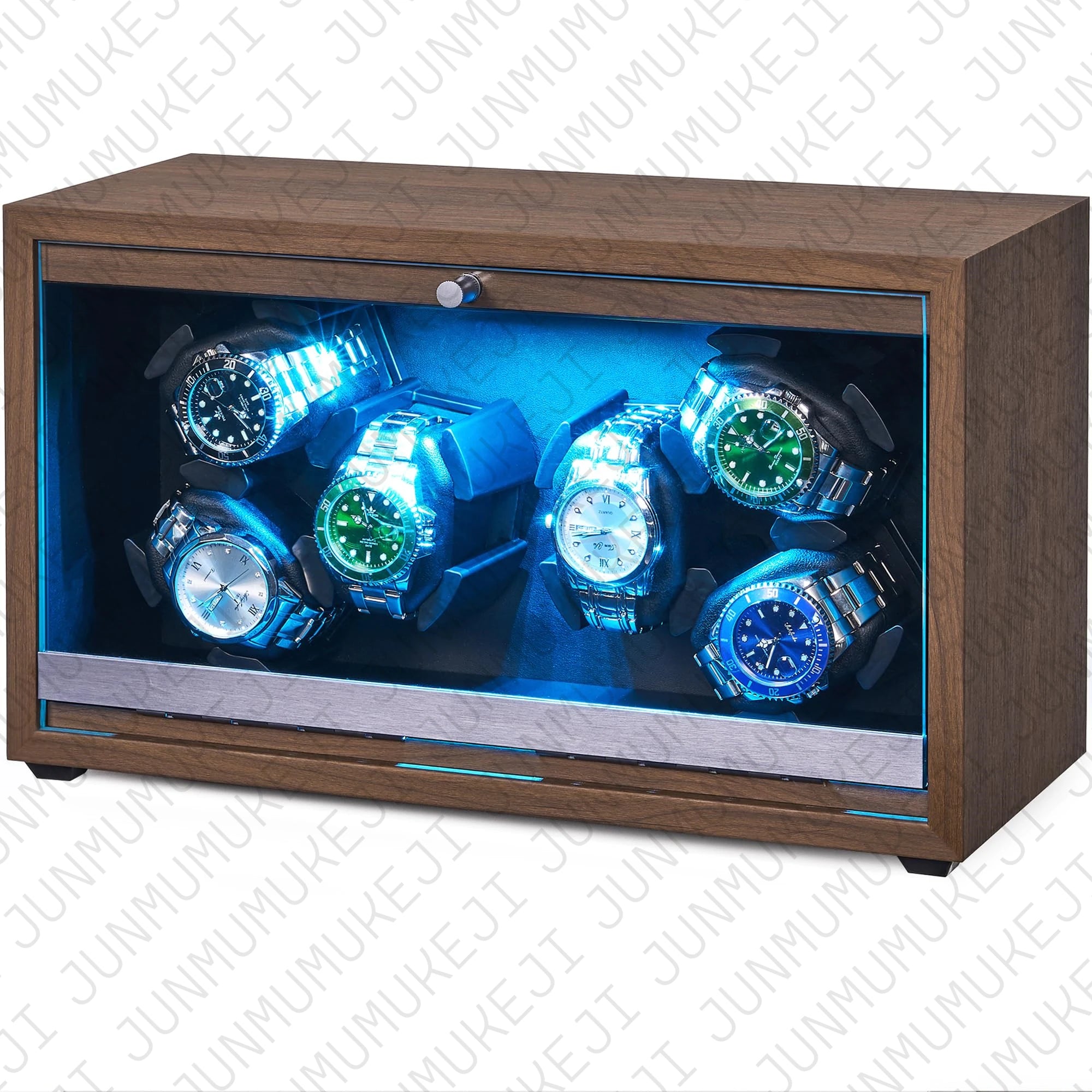 Coffre Fort Montre Bois Remontoir 3 6 Emplacements