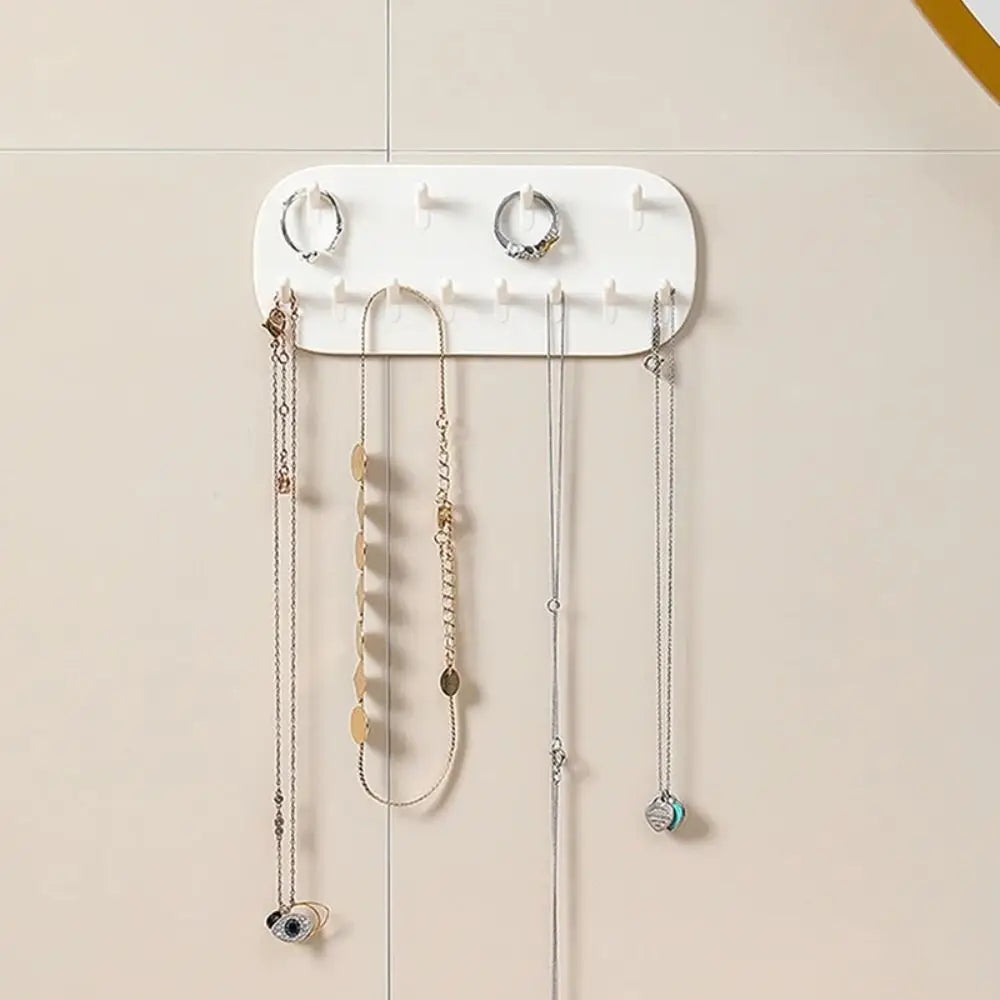Porte Bijoux Plastique Mural Réglable Multifonction