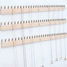 Porte Bijoux Bois Naturel Mural Décoration
