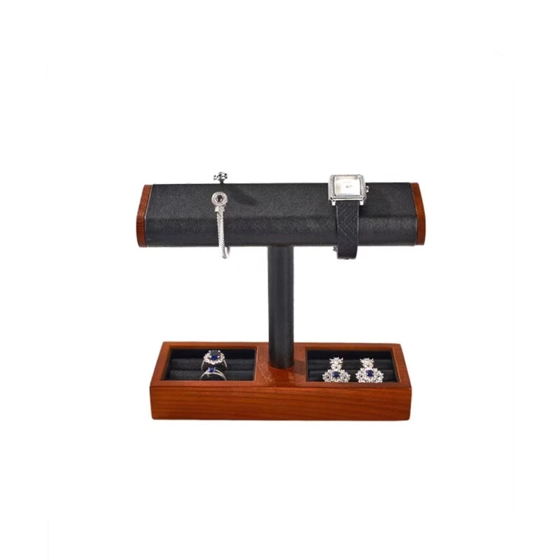 Présentoir Bracelet Bois Collier Bagues Vitrine