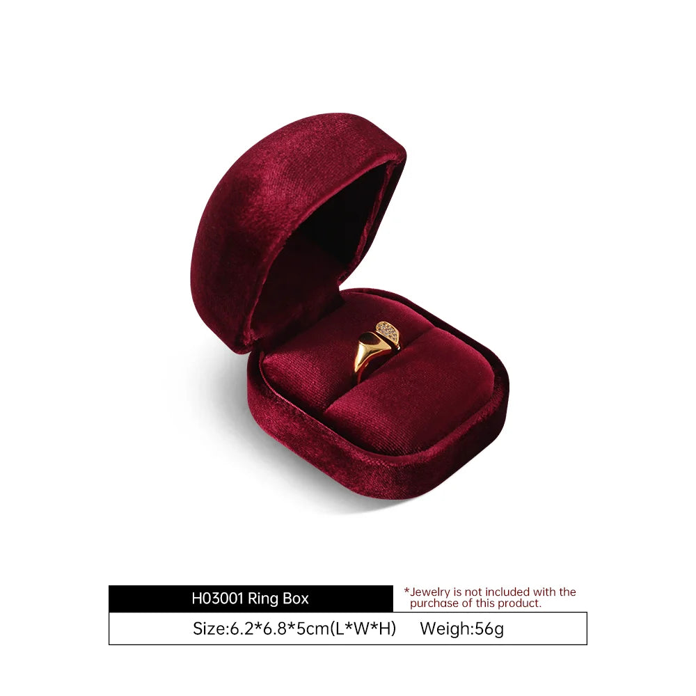 Boîte à Bijoux Velours Premium Rangement