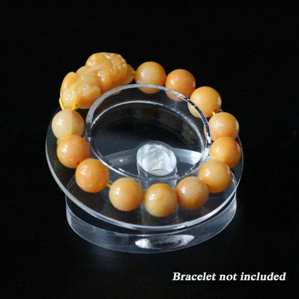 Présentoir Bracelet Acrylique Transparent Rond Rangement