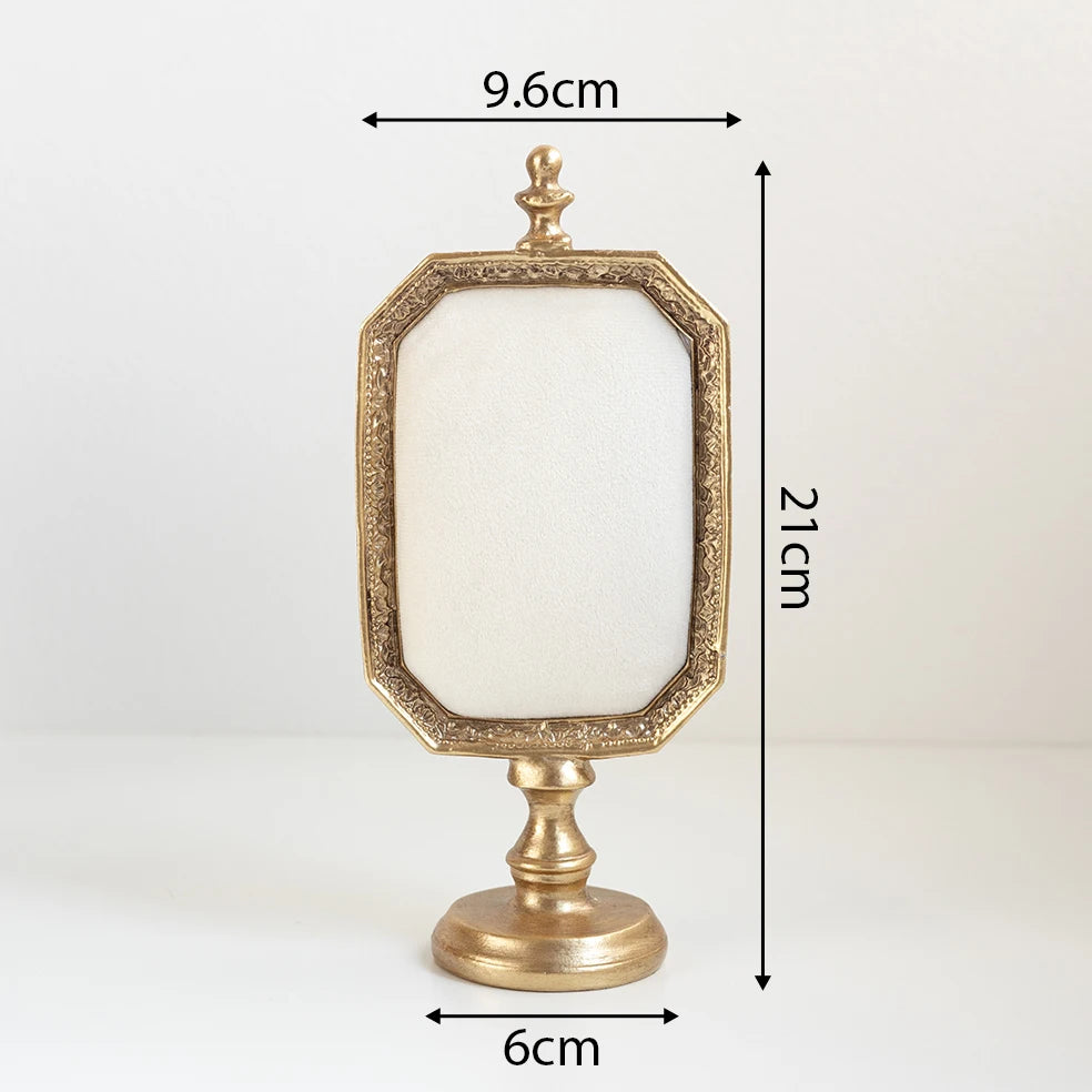 Présentoir Bijoux Velours Suspendu Vintage