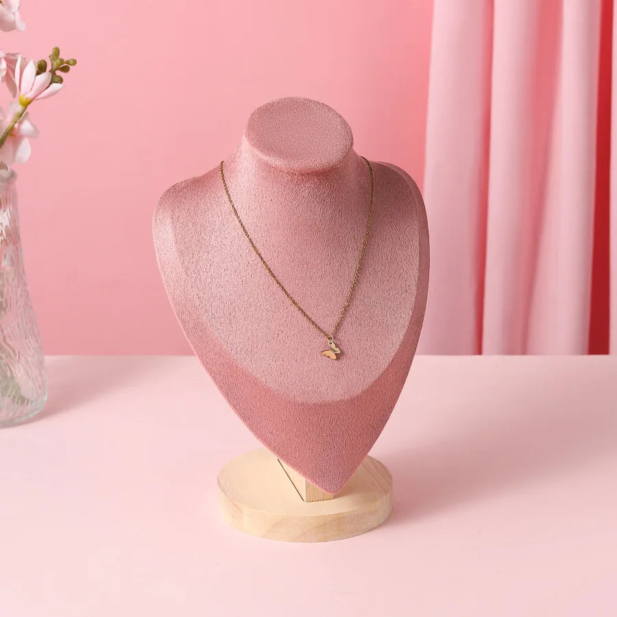 Buste Collier Velours Bambou Spectacle