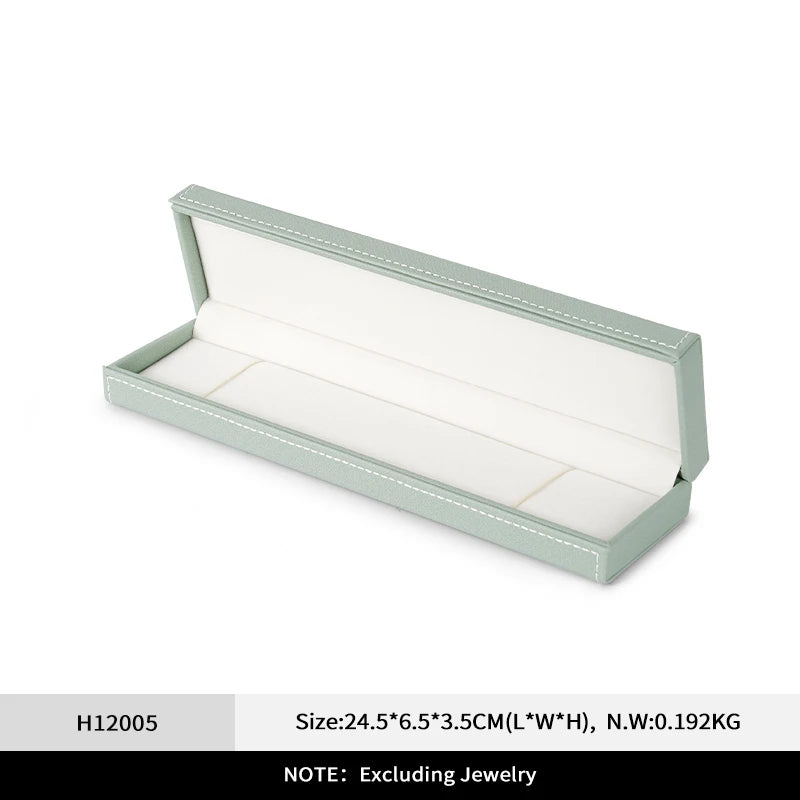 Boîte Bijoux Velours Vert Coffret Mariage