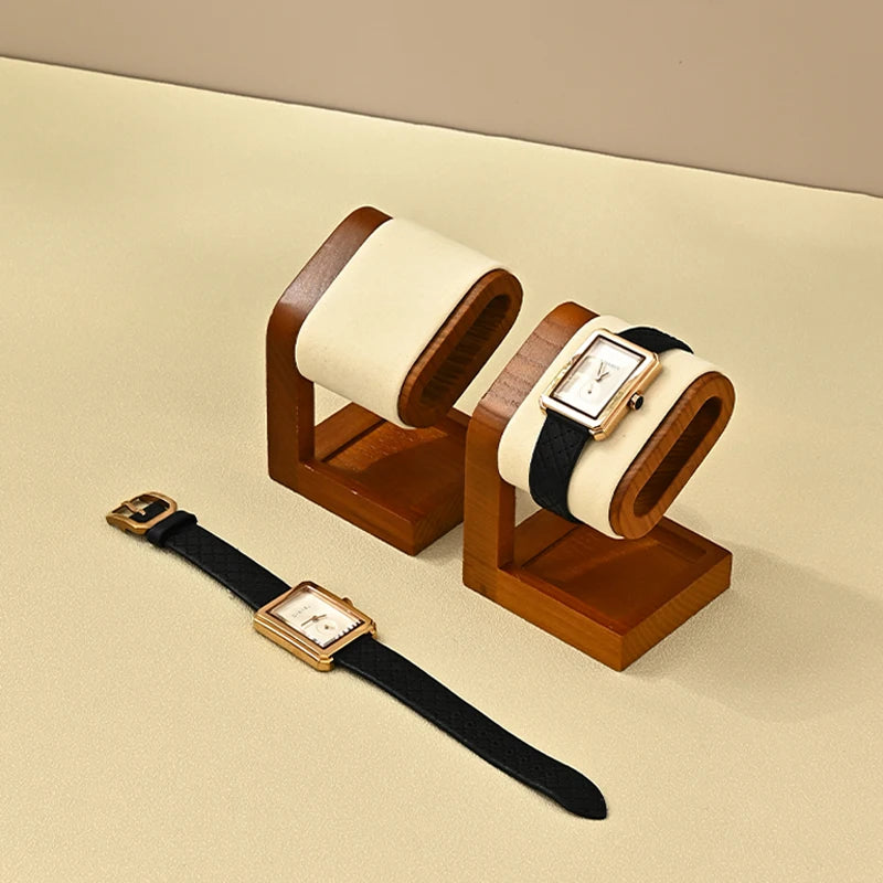 Présentoir Montres Bois Massif Bracelets