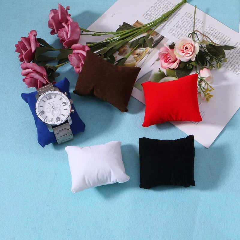 Coussin Velours Montre Bracelet Bijoux Lot 10