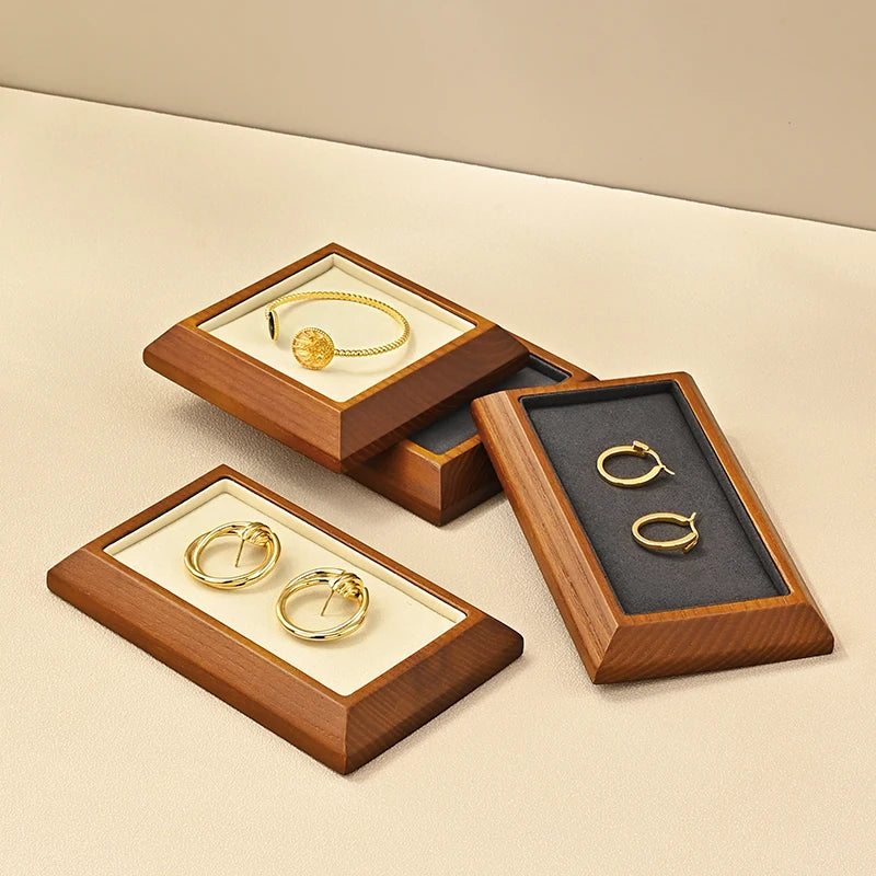 Plateau Bijoux Velours Bague Collier Boutique