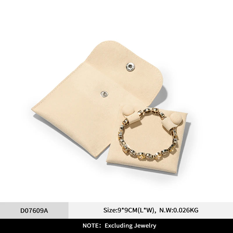 Pochette Bijoux Velours Cadeau Mariage Élégante