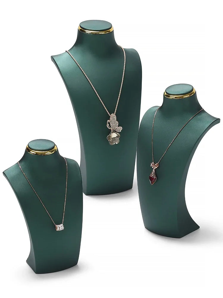 Buste Collier Résine Cou Figurine Vitrine