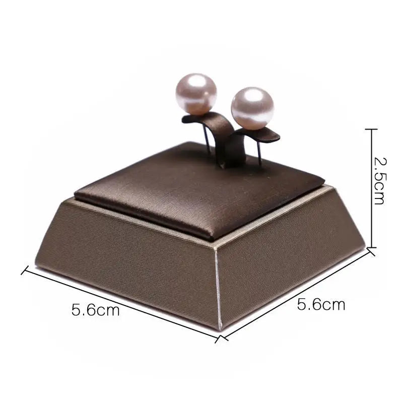Présentoir Bague Simili Cuir Bracelet Pendentif