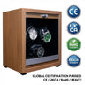 Remontoir Montre Automatique Bois Noyer LED