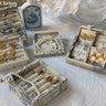 Présentoir Bijoux Bois Velours Rétro Comptoir