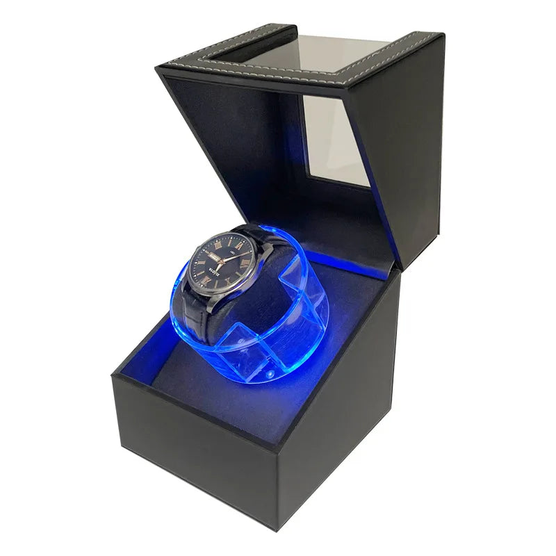 Remontoir Montre Bois Rotatif 5 Vitesses