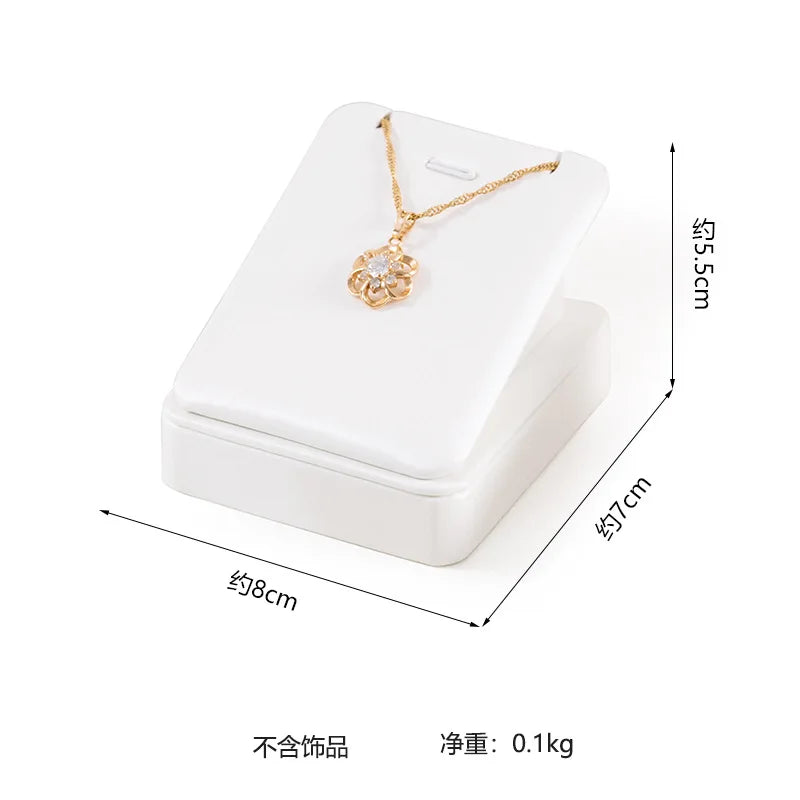 Présentoir Bijoux Cuir Vitrine Pro