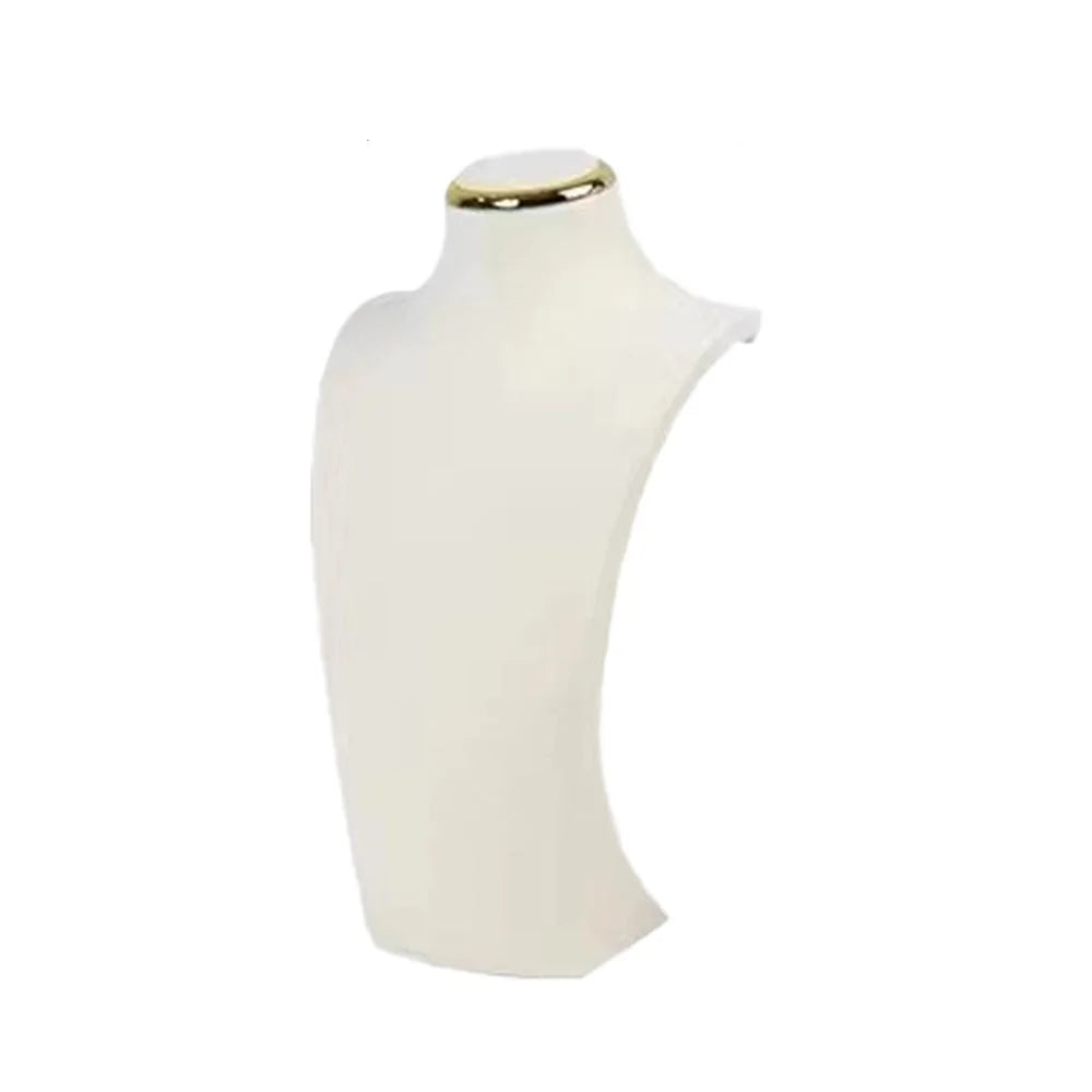 Buste Collier Daim Microfibre Comptoir Joaillerie