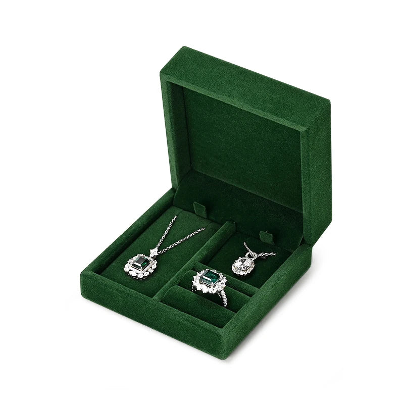 Boîte Bijoux Velours Coffret Mariage