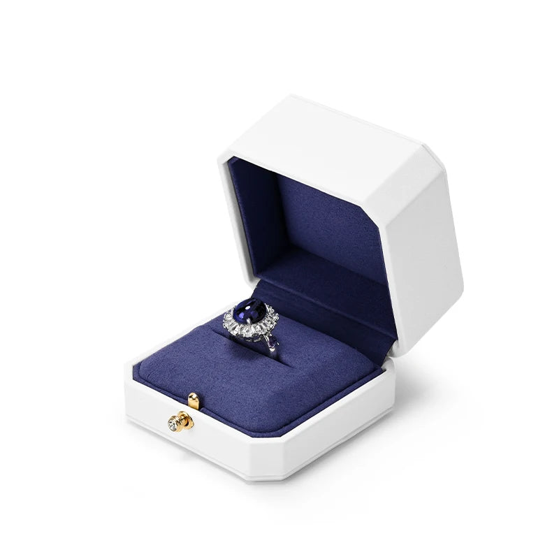 Boîte Bijoux Cuir Coffret Cadeau Mariage