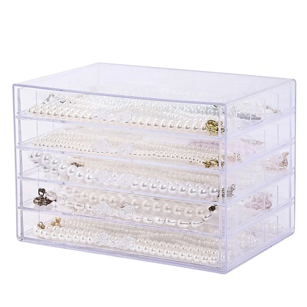 Présentoir Collier Plastique Rangement Étages