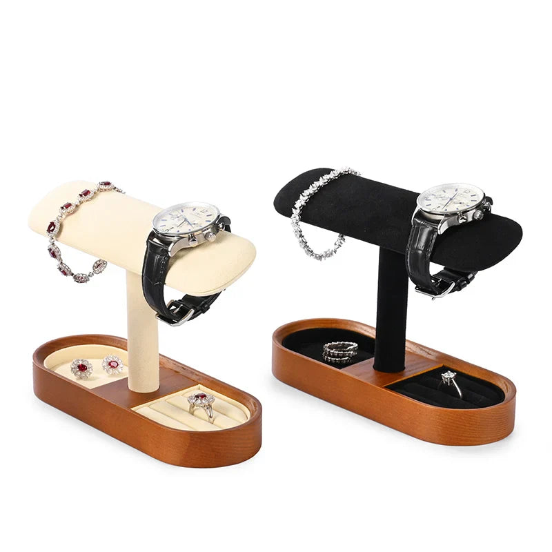 Présentoir Montre Bijoux Bois Massif Pro
