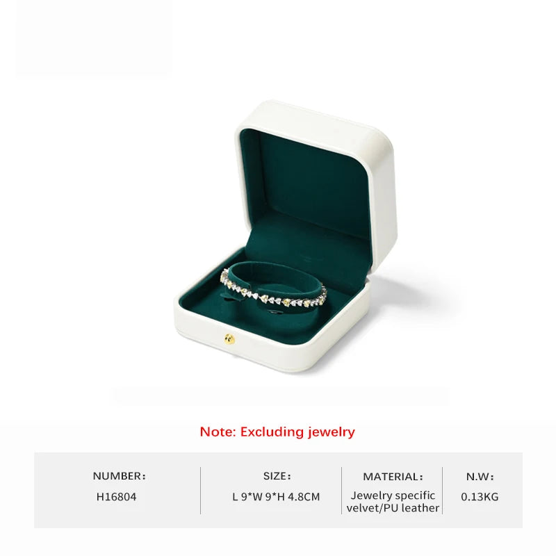 Boîte Bague Velours Cadeau Mariage Bijoux