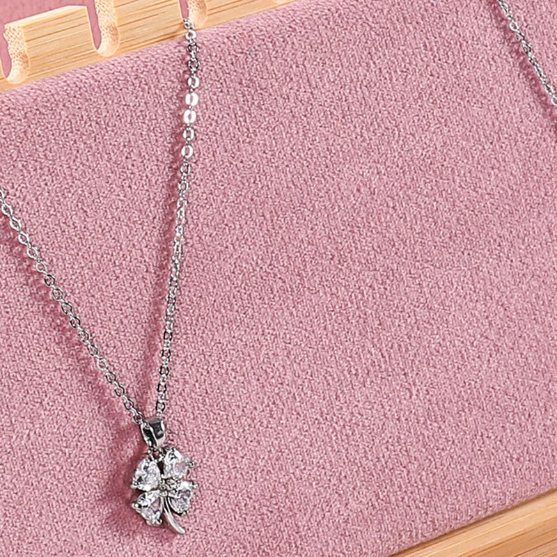 Présentoir Collier Plat Bois Velours