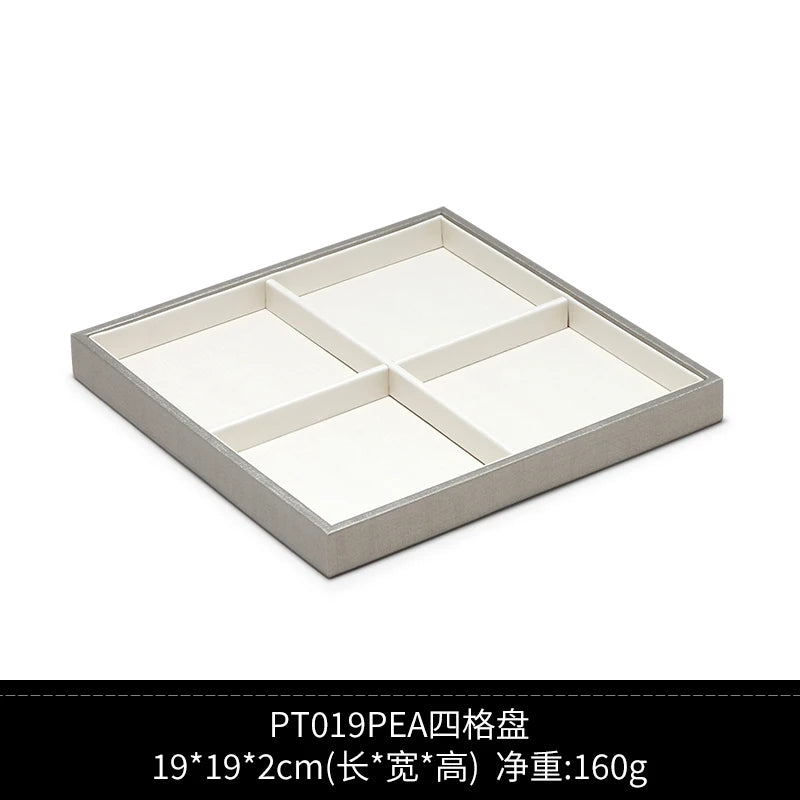 Présentoir Bijoux Cuir Brossé Vitrine Comptoir