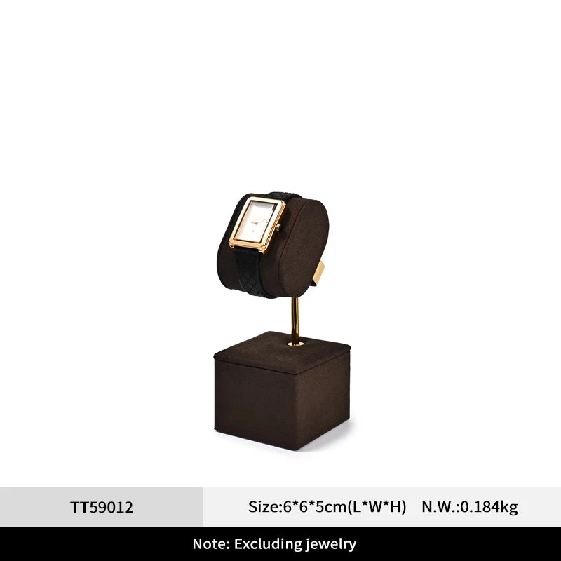 Présentoir Montre Microfibre Comptoir Vitrine