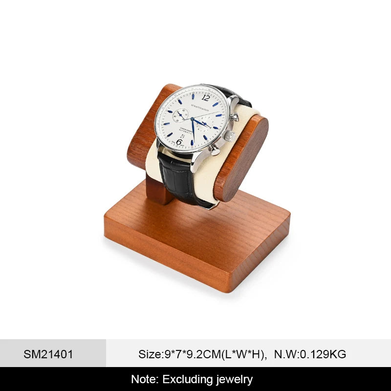 Présentoir Montre Bois Massif T-Bar Bracelet