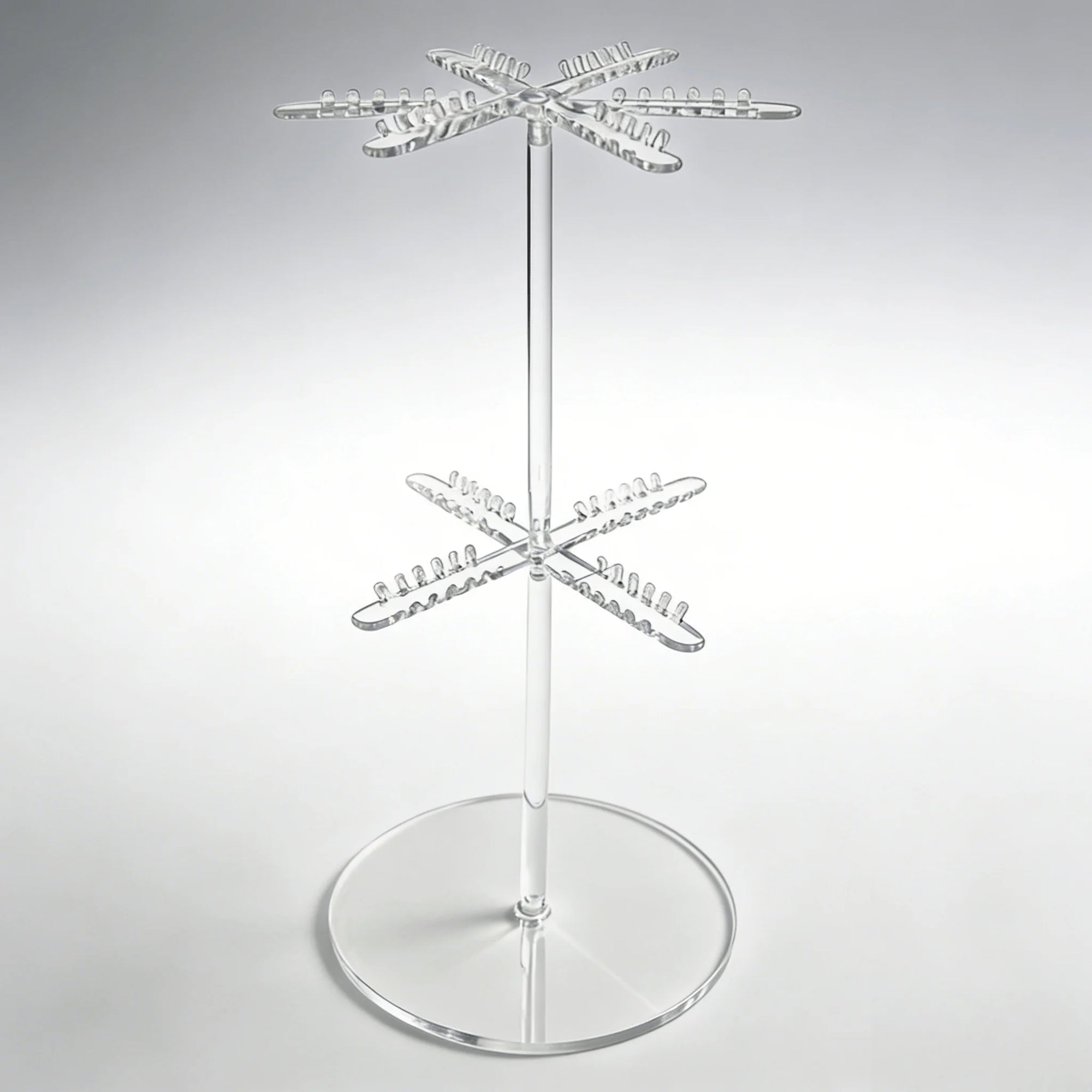 Présentoir Collier Vitrine Plastique Transparent